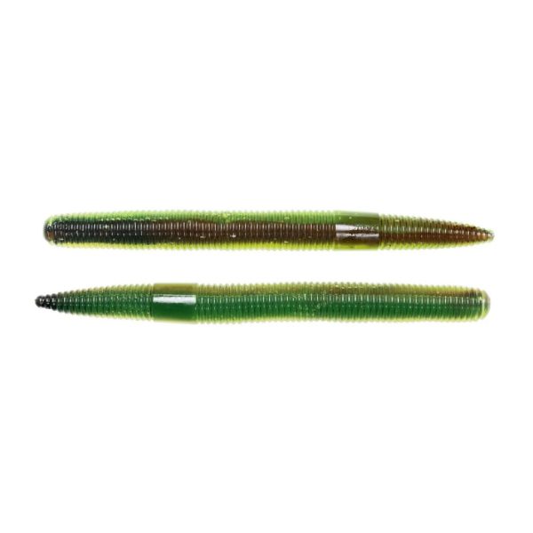 Livetarget Stick Worm Brown-Chartreuse 7,6cm Gilisztaprofil 10db