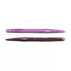 Livetarget Stick Worm Purple-Black 15cm Gilisztaprofil 8db