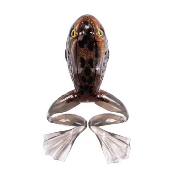 Livetarget Freestyle Frog Bronze-White 5cm Béka Utánzat 4db