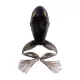 Livetarget Freestyle Frog Black-Black 6cm Béka Utánzat 3db