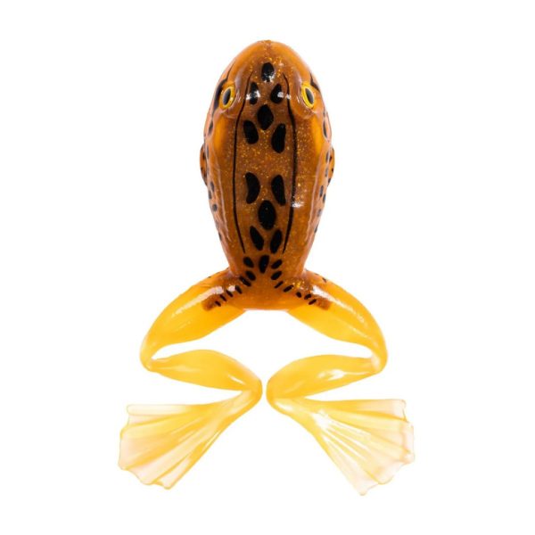 Livetarget Freestyle Frog Orange-Brown 7,5cm Béka Utánzat 2db