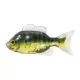 Livetarget Sunfish Unrigged Green-Cream 8,5cm Gumi Naphal 4db