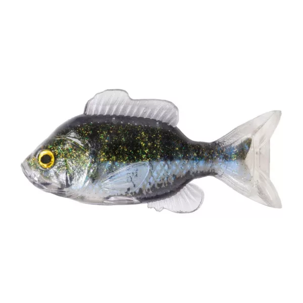 Livetarget Sunfish Unrigged Green-Pearl 8,5cm Gumi Naphal 4db