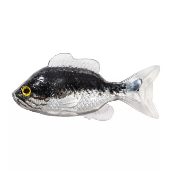 Livetarget Sunfish Unrigged Black-Silver 8,5cm Gumi Naphal 4db
