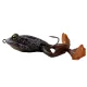 Livetarget The Ultimate Frog Stride Bait Black-Black 6,3cm 28gr Béka Utánzat