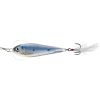 Livetarget Flutter Shad Jigging Spoon Silver-Blue 6cm 21gr Támolygó Villantó