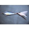 Livetarget Flutter Shad Jigging Spoon Silver-Blue 6cm 21gr Támolygó Villantó