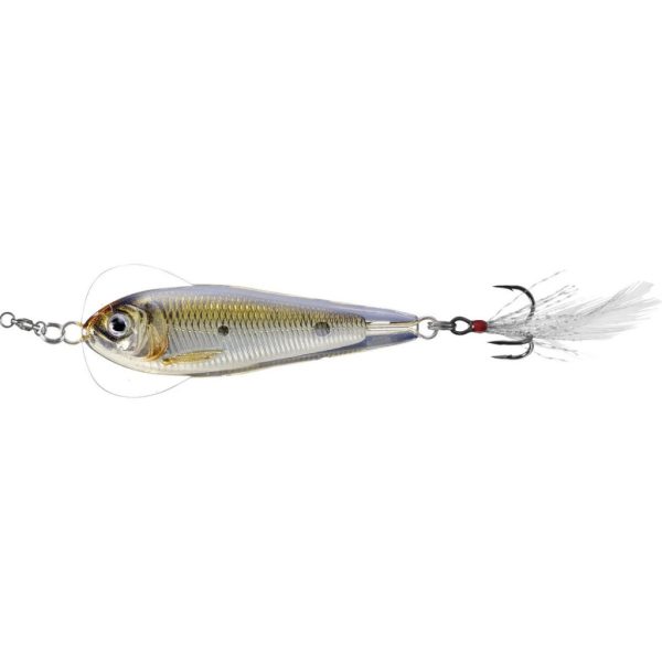 Livetarget Flutter Shad Jigging Spoon Silver-Bronze 6cm 21gr Támolygó Villantó