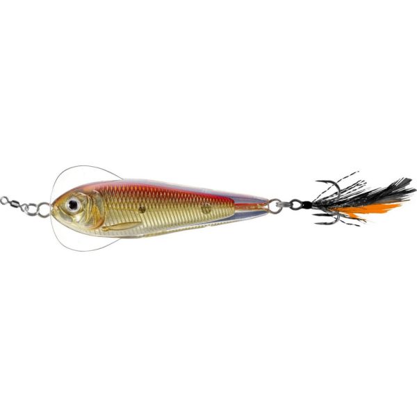Livetarget Flutter Shad Jigging Spoon Gold-Red 6cm 21gr Támolygó Villantó