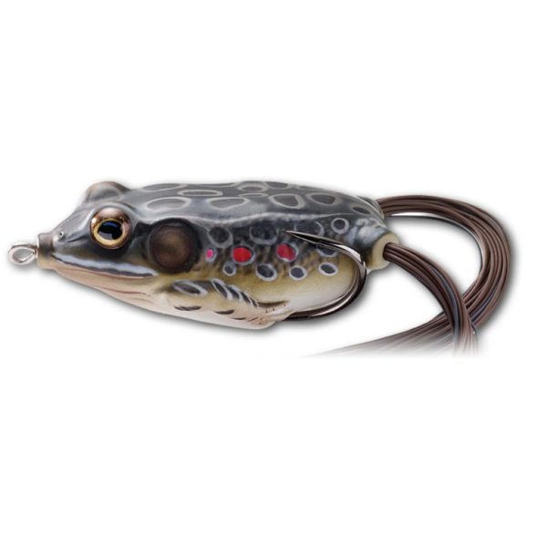Livetarget Frog Walking Bait Brown-Black 6,5cm 21gr Floating Béka Utánzat