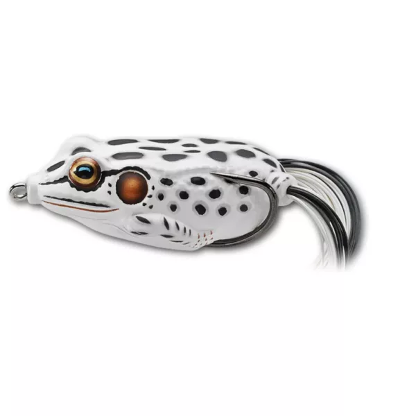 Livetarget Frog Walking Bait Albino-White 6,5cm 21gr Floating Béka Utánzat