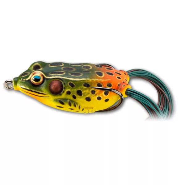 Livetarget Frog Walking Bait Emerald-Red 6,5cm 21gr Floating Béka Utánzat