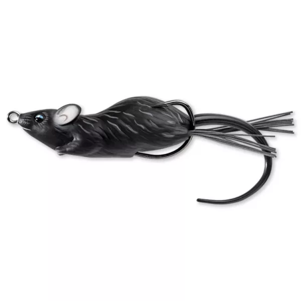 Livetarget Mouse Walking Bait Black-Black 9cm 28gr Egér Műcsali
