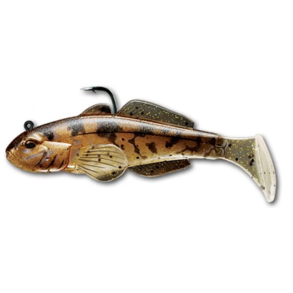 Livetarget Goby Swimbait Natural-Bronze 9cm 21gr Plasztik Géb