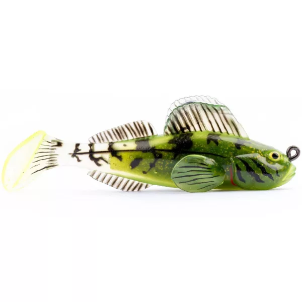 Livetarget Goby Paddletail Rigged Chartreuse-Green 7,1cm 10gr Süllyedő Gumihal