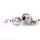 Livetarget Goby Paddletail Rigged White-Albino 8,4cm 12gr Süllyedő Gumihal