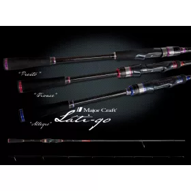   Major Craft Lati-Go LTGS-792M Fast 2,36m 3-18gr 2 Részes Pergető Bot