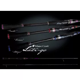   Major Craft Lati-Go LTGS-822MH Fast 2,50m 10-32gr 2 Részes Pergető Bot