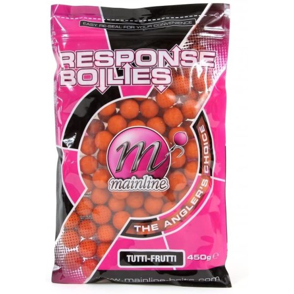 Mainline Shelf Life Boilies Tutti Frutti 15 mm 450 g.r - csalizóbojli