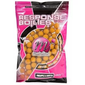   Mainline Shelf Life Boilies Pineapple&Banana 15 mm 450 g.r - csalizóbojli