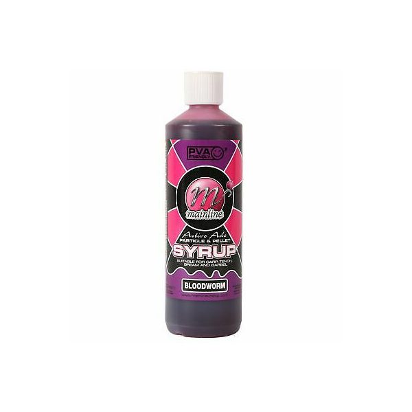 Mainline Particle + Pellet Syrup Bloodworm 500 ml - locsoló, folyékony aroma
