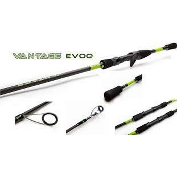 Mustad Vantage Evoq Spin 2 részes 1,89m 7-28gr Pergető Bot