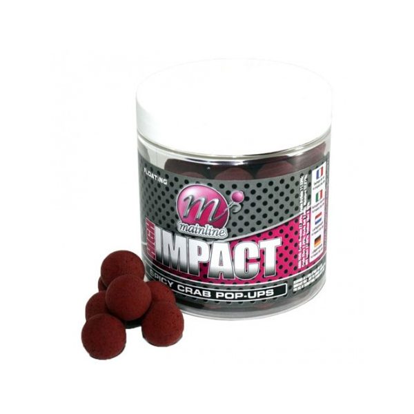 Mainline High Impact Pop-up Spicy Crab, 16mm - pop up bojli