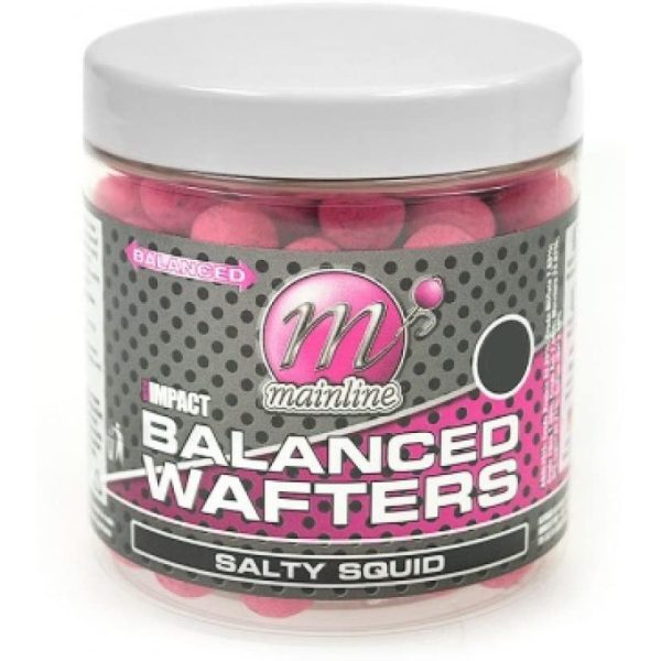 Mainline High Impact Balanced Wafter Salty Squid - 18mm -  wafters bojli