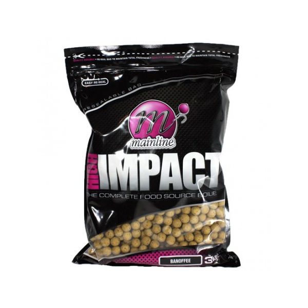 Mainline High Impact Boilies Banoffee - 15mm - 3 kg - etetőbojli