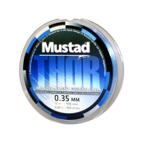 Mustad Thor Super Soft Mono 0,80mm 20m 60lb Átlátszó Monofil Előtétzsinór