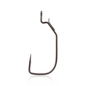   Mustad Alpha-Grip Assault Titanx 3/1 Füles, Szakállas Offset Horog 4db