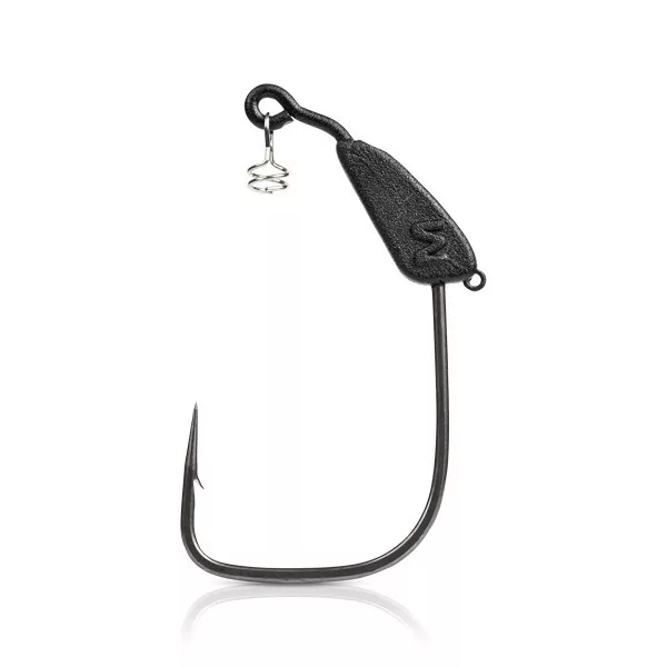 Mustad Inflitrator Weighted 5G Titanx 1 Füles, Szakállas Offset Horog 3db