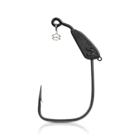   Mustad Inflitrator Weighted 5G Titanx 1/1 Füles, Szakállas Offset Horog 3db