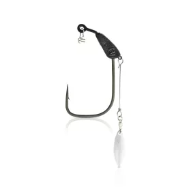   Mustad Infiltrator Blade 5G Titanx 2/1 Füles, Szakállas Offset Horog 2db