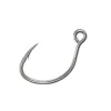 Mustad Ruthless In-Line Titan Steel 2 Füles, Szakállas Horog 6db