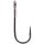 Mustad Heavy Trailer Titanx 2/0 Füles, Szakállas Pergető Horog 6db