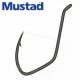 Mustad Ultra Np Single Catfish Black Nickel 1/0 7db Füles, Szakállas Harcsázó Horog