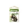 Mustad Ultra NP Single Catfish Black Nickel 5/0 Füles, Szakállas Horog 5db