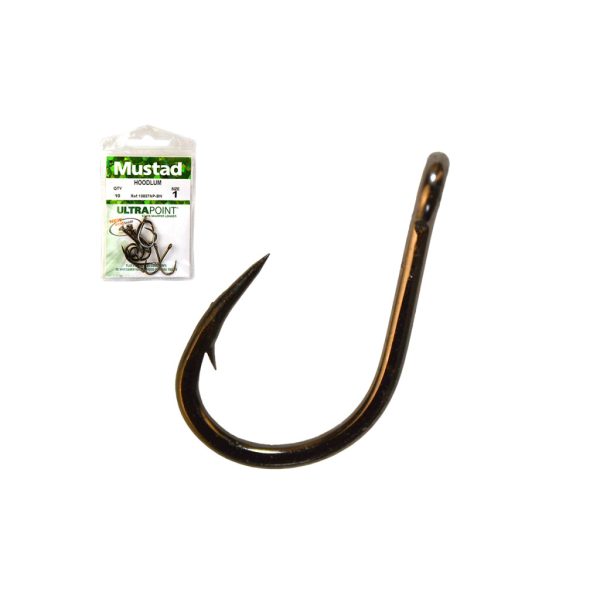 Mustad Hoodlum Live Bait 4 Füles, Szakállas Horog 10db