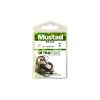 Mustad Big Gun 2/0 Füles, Szakállas Horog 8db