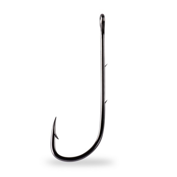 Mustad Baitholder Hooks 2/0 Füles, Szakállas Horog 25db