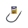 Mustad Blue Allround Hook 8 Lapkás, Szakállas Feeder Horog 12db