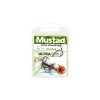 Mustad Chinu Allround Hook 1/0 Lapkás, Szakállas Horog 12db
