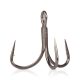 Mustad In-Line Triple Grip® Titan Steel Short 1 Hármas Horog 6db