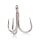 Mustad Un Inline Treble 5X Strong Titan Steel 1 Hármas Horog 4db