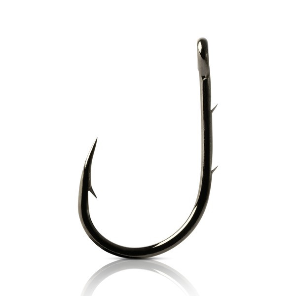 Mustad Eyed Baitholder Hook 2 10db Füles, Szakállas Pontyozó Horog