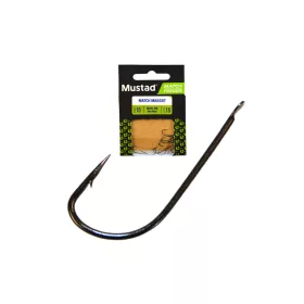   Mustad Ultra NP Match Maggot 14 Lapkás, Szakállas Horog 15db