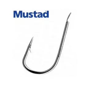   Mustad Ultra Np Wide Gape Power 10 10db Lapkás, Szakállas Pontyozó Horog
