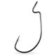 Mustad Light Wire Soft Plastic Hook 2/0 Füles, Szakállas Offset Horog 7db