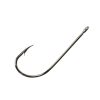 Mustad Long Shank Beak Nickel 2/0 Füles, Szakállas Horog 25db